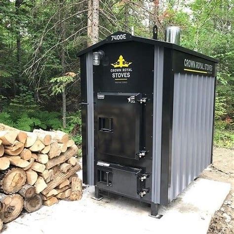 Saving Money with an Outdoor Wood Furnace | Outdoor wood furnace, Wood ...