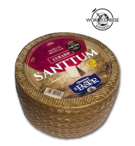 CURED Blended CHEESE SANTTUM PIECE 3 KG - Quesos El Pastor