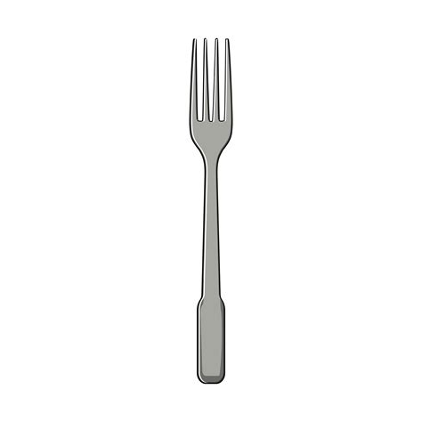 symbol fork cartoon vector illustration 28215070 Vector Art at Vecteezy