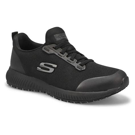 Skechers Work Women's Squad Slip-Resistant Wo | SoftMoc.com