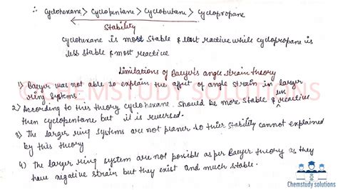 POC||B.Pharm||3 Semester||Cycloalkanes||Reactions of Cyclopropane ...