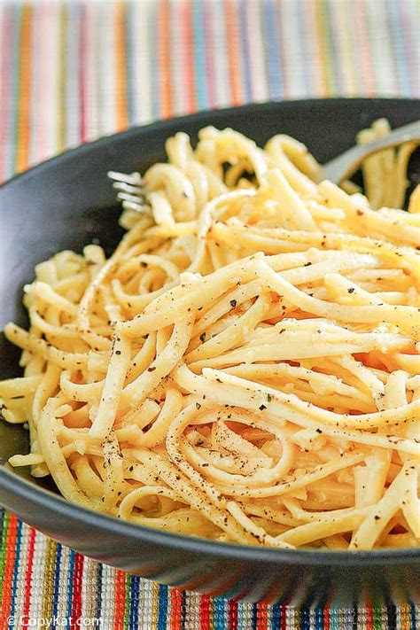 Pasta with Egg and Cheese - CopyKat Recipes