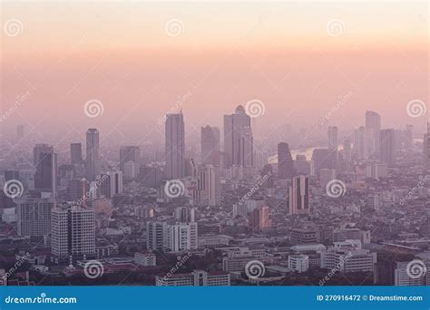 Bad Air Pollution in City. PM 2 Stock Photo - Image of hazard, dust: 270916472