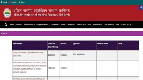 AIIMS Rishikesh Recruitment 2023: Apply Online for 35 Posts, Check ...