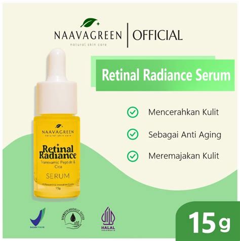 NAAVAGREEN Retinal Radiance Serum | Lazada Indonesia