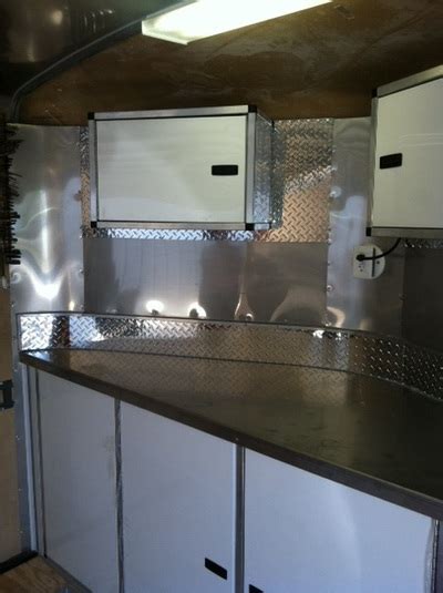 V-nose Trailer Cabinets Kits