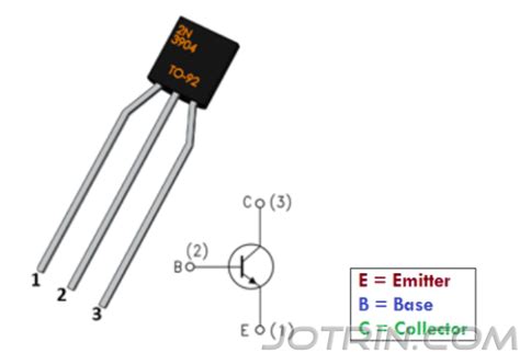 2N3904 Transistor Datasheet, Equivalent, and Pinout - Jotrin Electronics