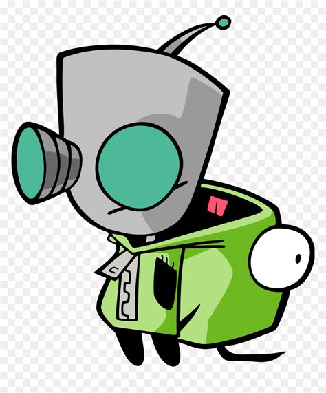 Invader Zim Png Hd - Gir Invader Zim Characters, Transparent Png - vhv