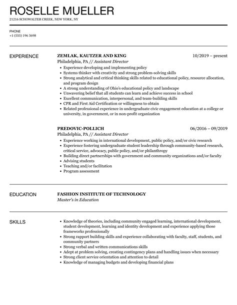 Ucf Resume Template