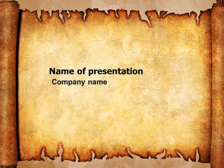 Scroll Presentation Template for PowerPoint and Keynote | PPT Star