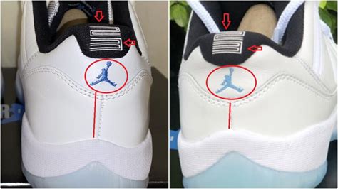 How To Spot & Identify The Fake Air Jordan 11 Low Legend Blue