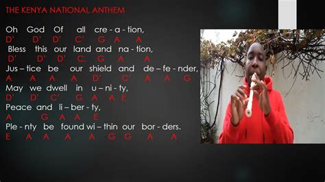 How to play Kenya National Anthem on a descant recorder#cbc - YouTube