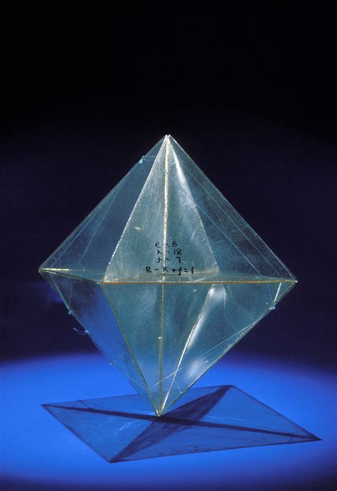 Geometric Model by A. Harry Wheeler, Tetrahemihexahedron or Heptahedron | National Museum of ...