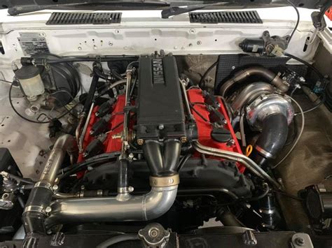 Nissan D21 Truck with a Turbo VQ30DET V6 – Engine Swap Depot