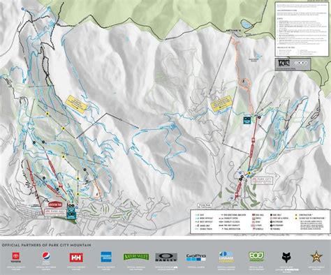 Park City Mountain Resort Map and Brochure (2022 - 2023 ...