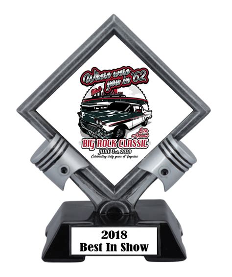 Car Show Awards - Botkin Trophies & Laser Engraving