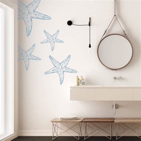 Starfish Collage Wall Sticker By Nutmeg Wall Stickers