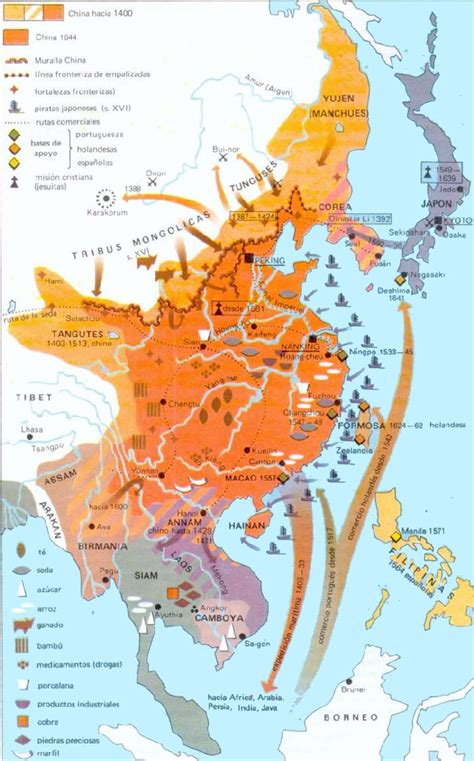 China History Maps - 1368-1644 Ming