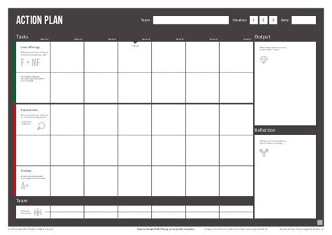 20 Business Game Plan Template