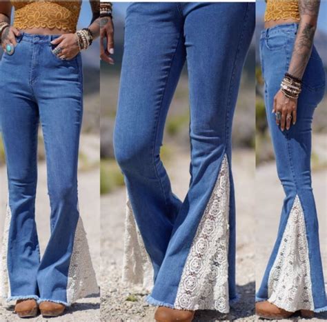 Denim Diy, Jeans Diy, Diy Flare Jeans, Gato Bengali, Diy Clothes Jeans, Diy Wardrobe, Trendy ...