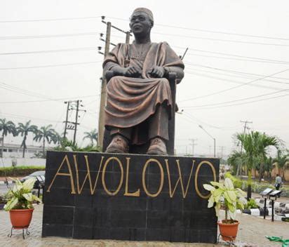 Photos: New 20-feet statue Chief Obafemi Awolowo