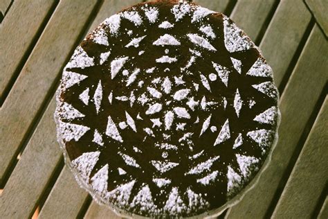 Nothing in the House: Chocolate Almond Snow Day Cake