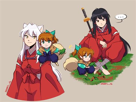 Inuyasha and Shippo by xanat030 on DeviantArt