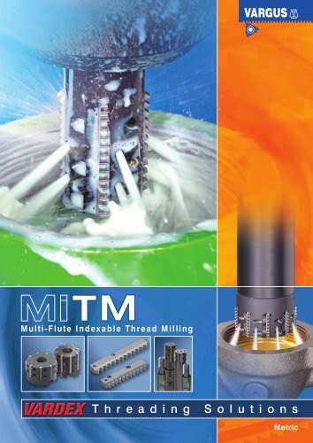 Vardex Thread Milling & Thread Turning Main Catalog - Vargus - PDF Catalogs | Technical ...