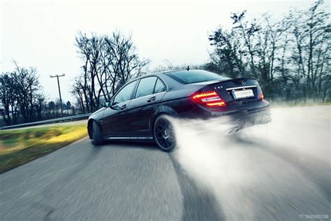 Mercedes-Benz C63 AMG - 3 | Another drift-shot! see the comp… | Flickr