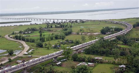 PM inaugurates India's longest Bhupen Hazarika bridge in Assam - Times ...