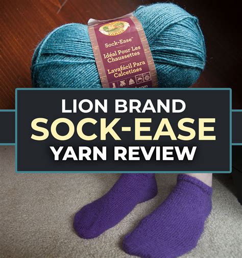 Lion Brand Sock-Ease Review - Budget Yarn Reviews