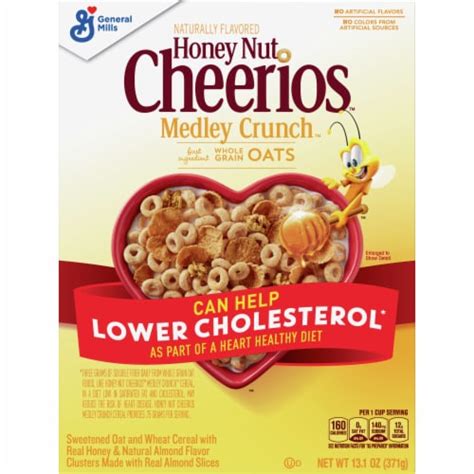 General Mills Honey Nut Cheerios™ Medley Crunch Cereal, 13.1 oz - Kroger