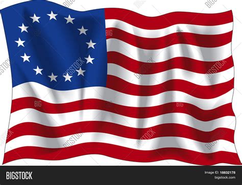 Betsy Ross Flag, Vector & Photo (Free Trial) | Bigstock