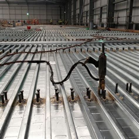 Shear Stud Welding to Metal Decking - SWUK Steel Supply