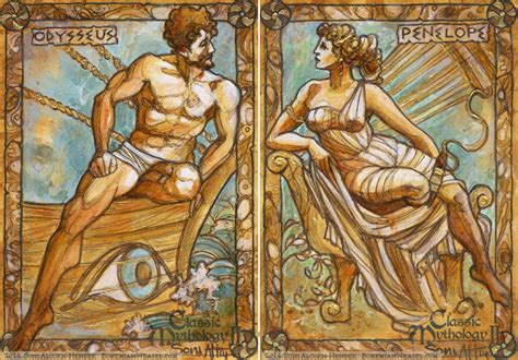 Odysseus and Penelope by BohemianWeasel on DeviantArt