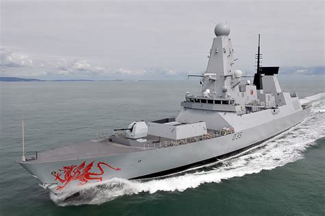 HMS Dragon arrives in Cardiff - GOV.UK