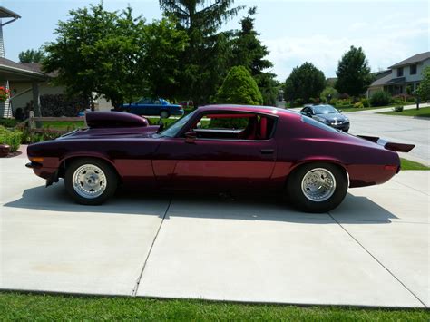 1970 Pro Street Camaro - (ghost flames on front fender and door) | Street racing cars, Camaro ...