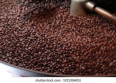 Coffee Roaster Roasting Coffee Beans Process Stock Photo 1921304051 ...