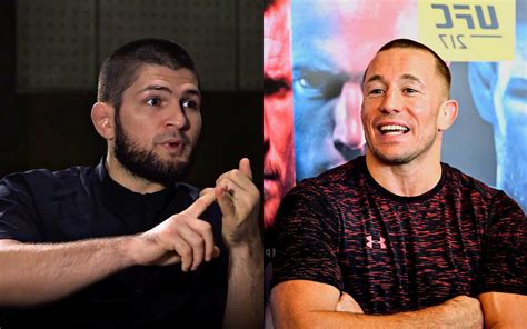 Khabib Nurmagomedov explains what makes Georges St-Pierre 'special'