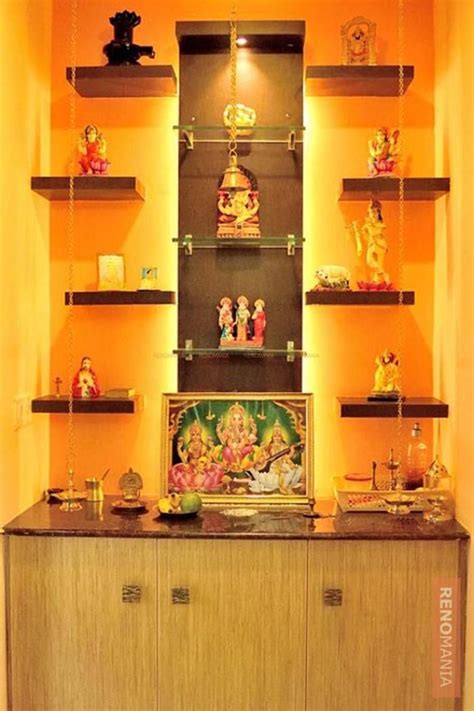 25 Top Pictures Pooja Room Decorations : Ganpati Decoration Ideas at ...