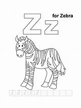 Printable Alphabet Coloring Pages Z sketch template