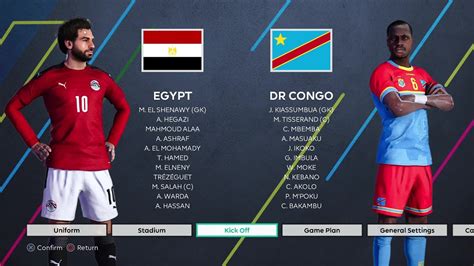 Egypt vs DR Congo | International Friendly - YouTube