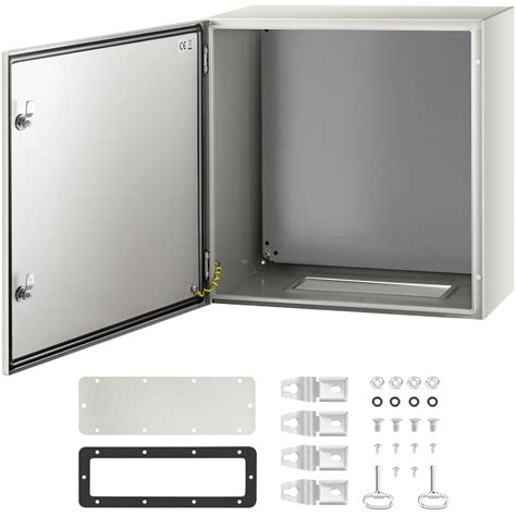 Buy VEVOR NEMA Steel Enclosure, 24 x 24 x 12'' NEMA 4X Steel Electrical Box, IP66 Waterproof ...