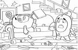 Oddbods Coloring Pages Colouring Oddbod Sheet Fuse Printable Red  sketch template