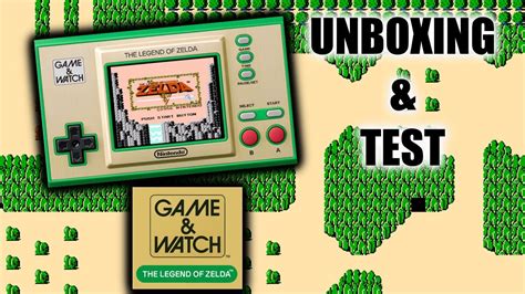 Game & Watch Zelda - Unboxing & Test - YouTube