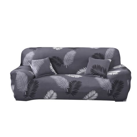 Stretch Sofa Slipcovers Fitted Furniture Protector Printed Sofa Cover Stylish Fabric Couch Cover ...