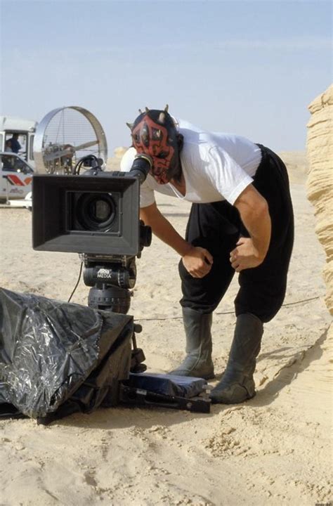 Geek 4 Star Wars: Ray park as Darth Maul behind the scenes