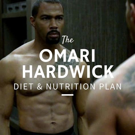 Omari Hardwick Diet Plan: Eat like the Star of Power! | Diet plan ...