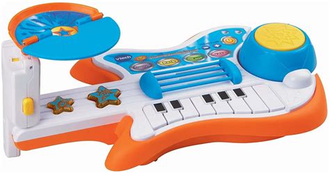 Toy VTech Strum and Jam Kidi Musical Guitar Band (Frustration Free ...