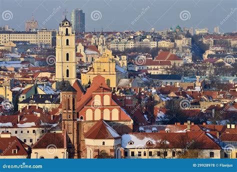 Vilnius old town stock photo. Image of town, oldtown - 29928978